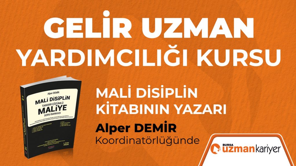 Gelir Uzman Yardımcılığı Kursu